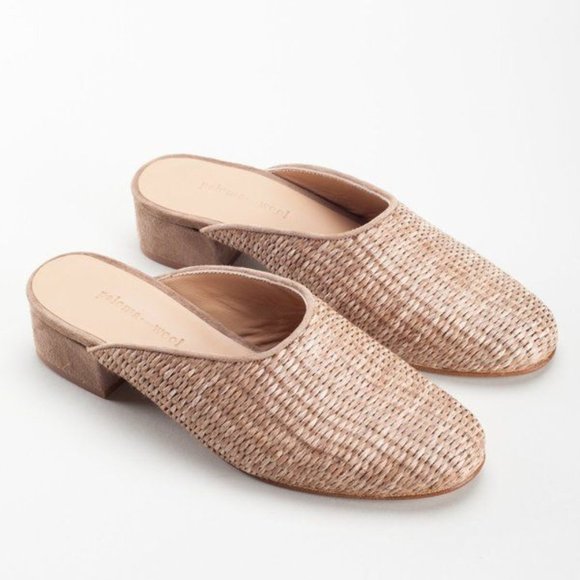 Paloma Wool Shoes - Paloma Wool Pia Mules - Raffia